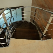 Escalera acero inoxidable