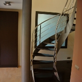 Escalera acero inoxidable